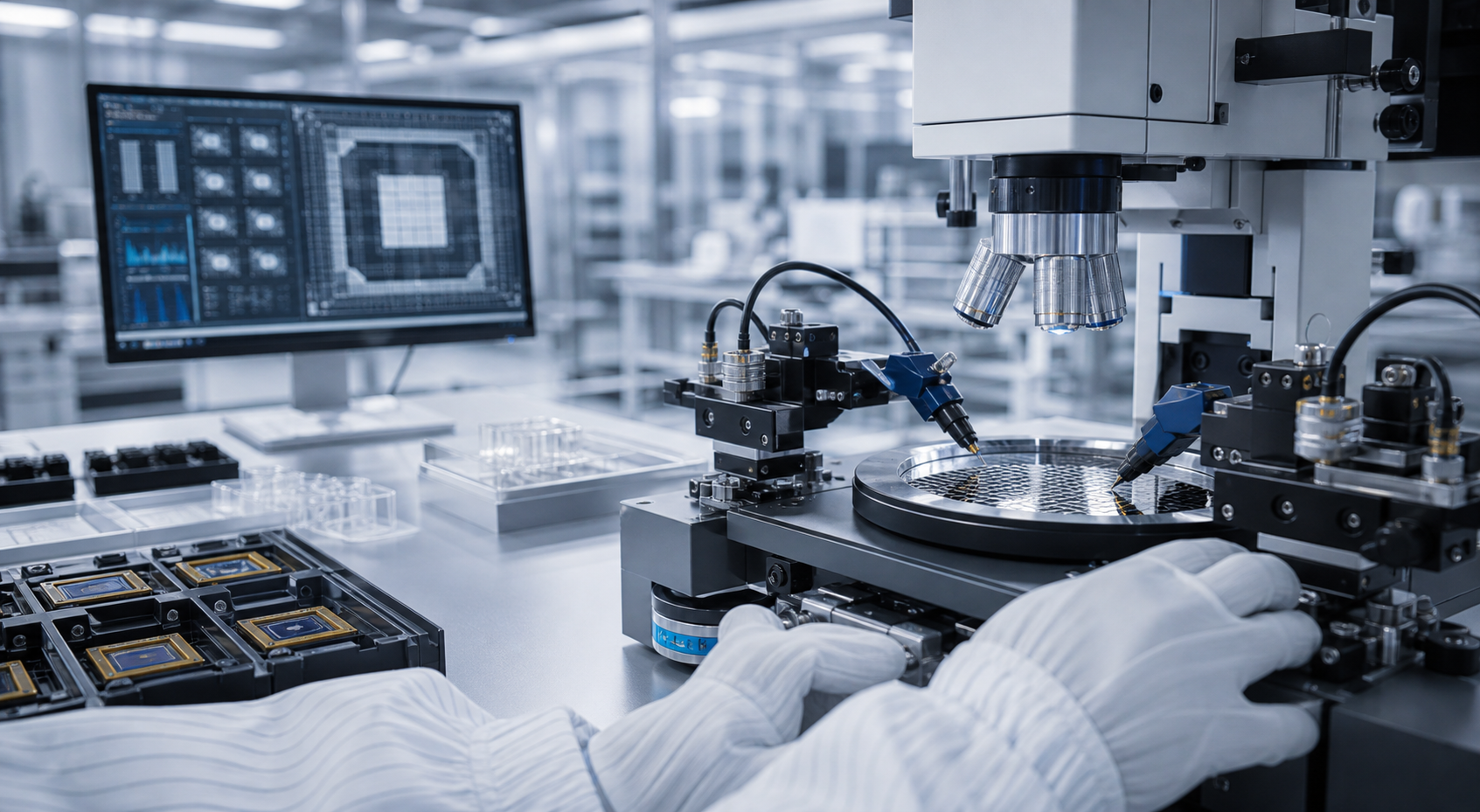 Compound-semiconductor cleanroom and manufacturing equipment
